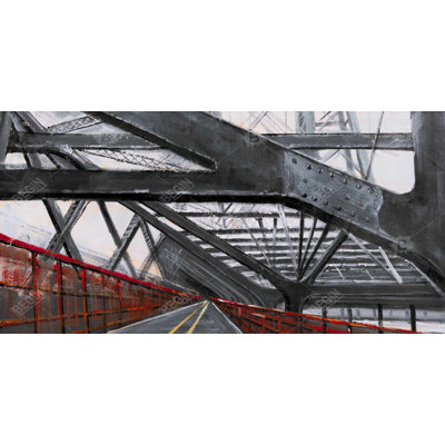 Bridge architecture - 15.75"x31.50" Desk mat