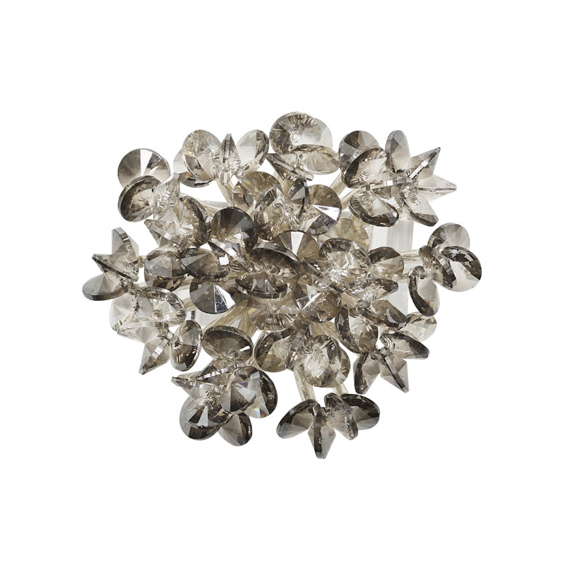 Aster Napkin Ring, Smoke