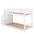 Twin Over Twin Floor Bunk Bed-1709408810