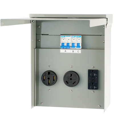 Tamper Resistant Combination Outlet