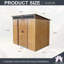 Remise de rangement 6x5