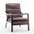 Dark Brown Microfiber/Microsuede