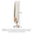 Modern Minimalist Iron Frame Arched Full-Length Mirror-118741559
