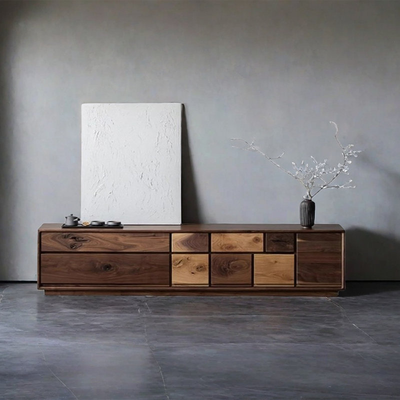Design sense solid wood TV cabinet