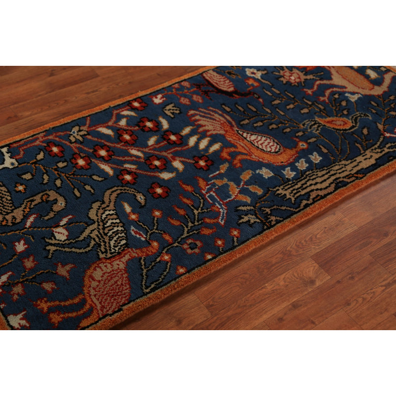 Tapis indien à motif animalier Ziegler