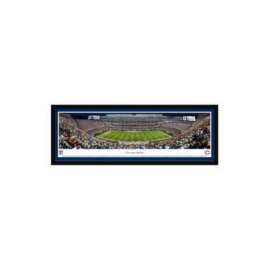 NFL Green Bay Packers 50-Yard Line Lambeau Field Standard Panoramic Framed Picture