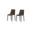 Ensemble de table de salle à manger extensible et chaises d'extérieur 15 pièces Wayland | Finition teck | Idéal pour le patio, la table et les chaises brunes-1490059295-1490059289