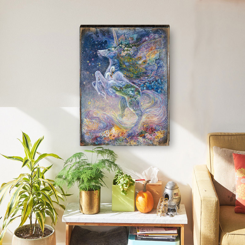 Âme d’une licorne, H 18 po x l 12 po x P 1 po