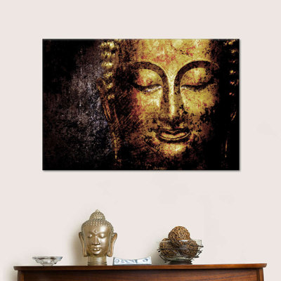 Bouddha de la paix, reproduction sur toile