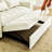 Modular Sectional Couch 80" Down Filled Modular Sectional Sofas,Cushion Covers Removable Loveseat-904364868