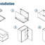 Armoire murale 24 po à deux portes en bois massif blanc avec 2 tablettes réglables prêtes à assembler pour la cuisine, la salle de bain, la buanderie et le garage (l 24 po x P 12 po x H 30 po)-805274123