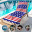  Microfiber Beach Towel Lightweight Travel Towel, Absorbent No Fade,30"x60",American flag star-1071829254