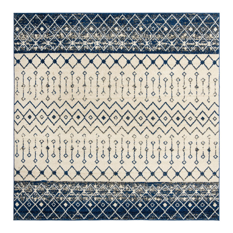 Somerville Geometric Indoor Rug, Square 10'