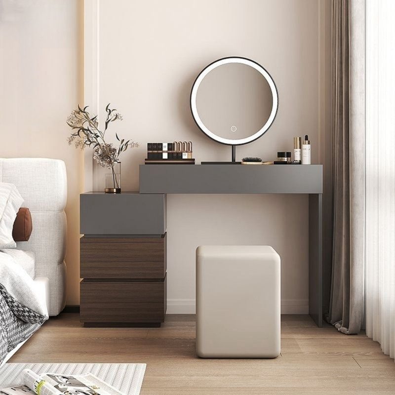 Floinn, Gray/Walnut