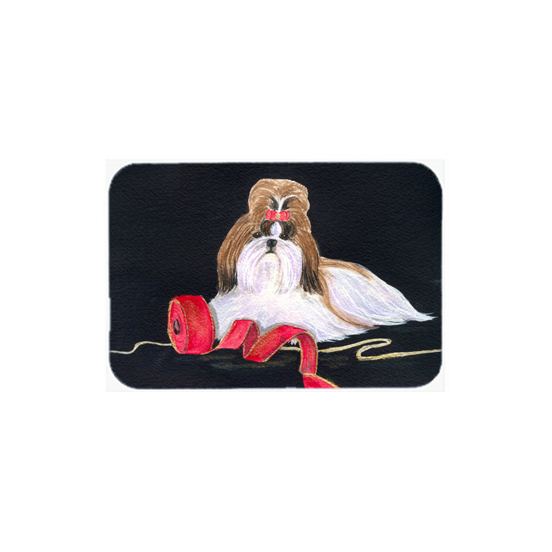 Planche à découper en verre Shih Tzu