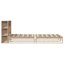 Bookcase Bed Without Mattress Solid Wood-753810286-753810275