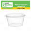  Tasses à portion en plastique 2Oz avec couvercle à charnières - pour les sauces, les échantillons, le Slime, le Jello Shot et le rangement des aliments (600)