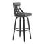 Tabouret de bar sans accoudoirs avec repose-pieds Azize-636297142-636297129