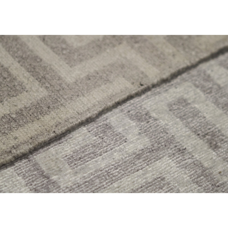 Neo Villa Geometric Area Rug in Ivory, Rectangle 9'1" x 12'1"