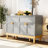 Queen Size Murphy Bed, Gray-778666227