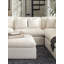 Canapé modulaire de coin avec repose-pieds Hibba