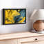 Impression sur toile marbrée abstraite-102860211