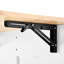 Chariot pour îlot de cuisine avec comptoir rabattable, 2 tiroirs, unité de porte, serviette et épice, blanc, surface de travail de 48,32 po de long et facile à déplacer, espace de rangement, blanc, comptoir en bois d'hévéa,