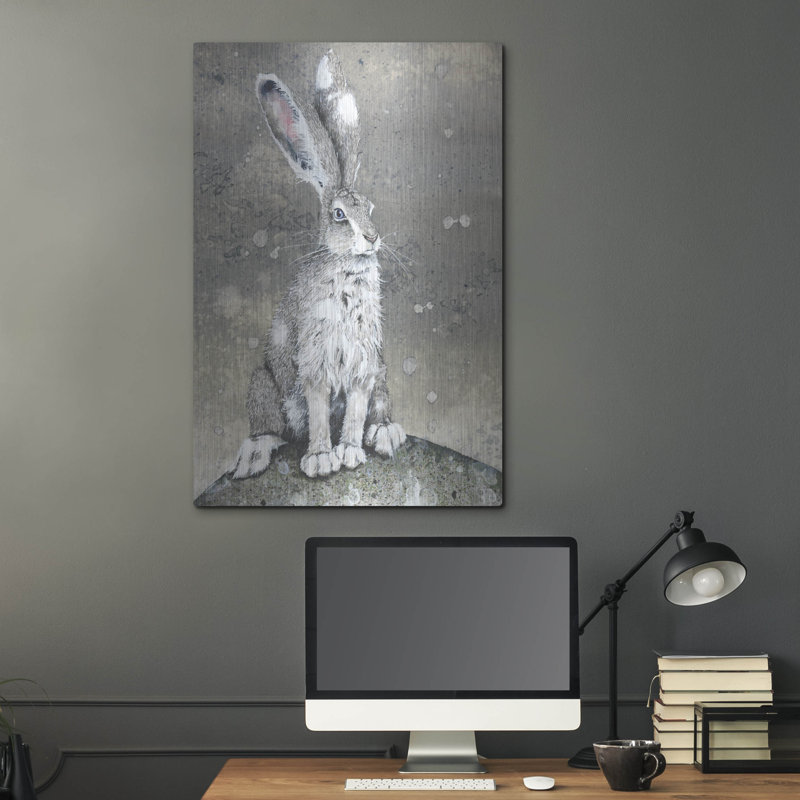 «Silver» par Maggie Vandewalle, H 36 po x l 24 po