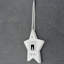 Sanson Snuggle Season Star Shaped Ceramic Ornament