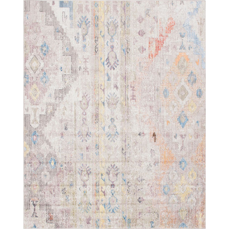 Geometric Indoor Rug, Rectangle 9' x 12'