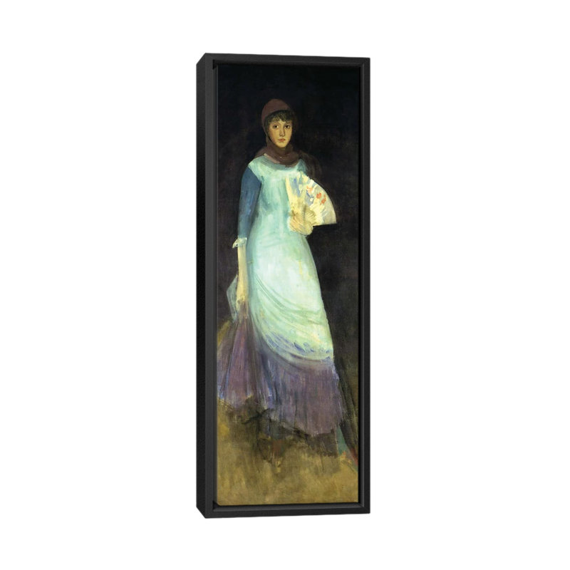 Print, Black, 152.4 cm H x 50.8cm W x 4.445cm D