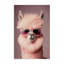 Fluffy Pink Glam Alpaca Canvas par Incado-1604924741