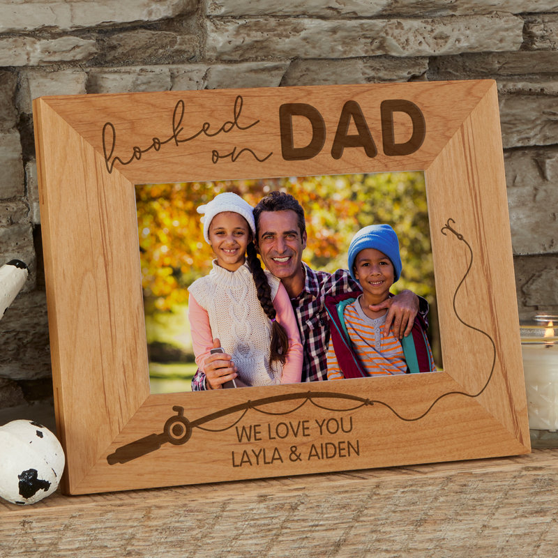 Brown Wood Picture Frame, 4" x 6"