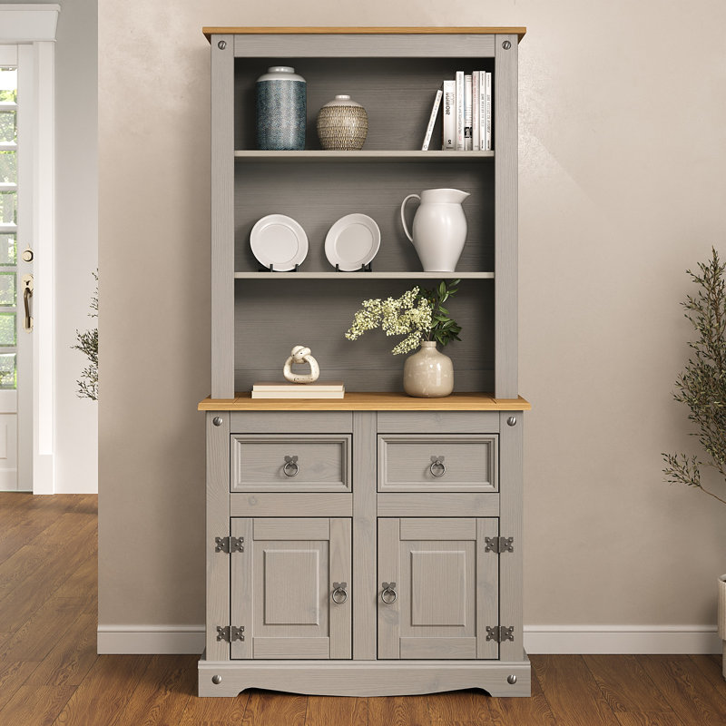 87cm Solid Wood Sideboard