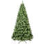 Arbre de Noël en PVC pré-éclairé avec lumières ultralumineuses, embouts, fil mémoire dépliable automatiquement, assemblage facile avec support en métal stable - arbre de Noël artificiel complet-2060883419
