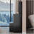 37" Middle Size Left Bedside Cabinet Vanity Table + Cushioned Stool, Large Sliding, Touch Control, Tri-Color Switching, Brightness Adjust LED Mirror, High Capacity Storage, Suitable For Middle Space-802310139