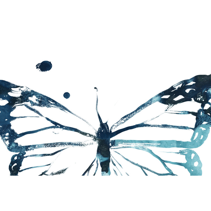 Butterfly Imprint III by June Erica Vess - Painting, Wrapped Canvas, 61 cm H x 91 cm W