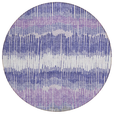 Rectangle Malek Indoor/Outdoor Area Rug with Non-Slip Backing