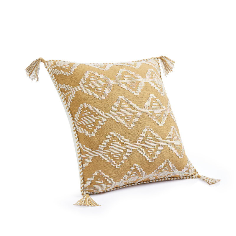 Saddle Brook 20X20 Yellow Ivory