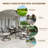 6-person Outdoor Dining Set With Swivel Chair-1884484917