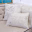 Charming Lumbar Pillow with Insert for Cozy Seating and Supportive Relaxation, Featuring Embroidered Lettering and Snowflake Design-119691973