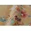 Rug & Kilim’S Chinese Art Deco Style Rug In Green And Beige With Floral Patterns