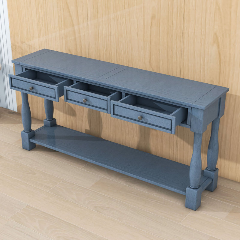 Console Huffine, Bleu marine