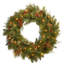 The Holiday Aisle® Decorative Collection Noble Mixed Wreath with Battery Operated LED Lights-228323566