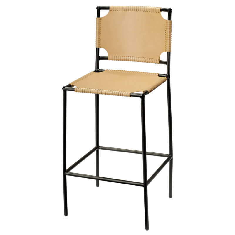 Asher Bar/Counter Stool, Bar Stool (29" Seat Height), Cashew