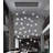 30-Light Rectangular Dimmable Crystal Led Chandelier Adjustable Long Lights