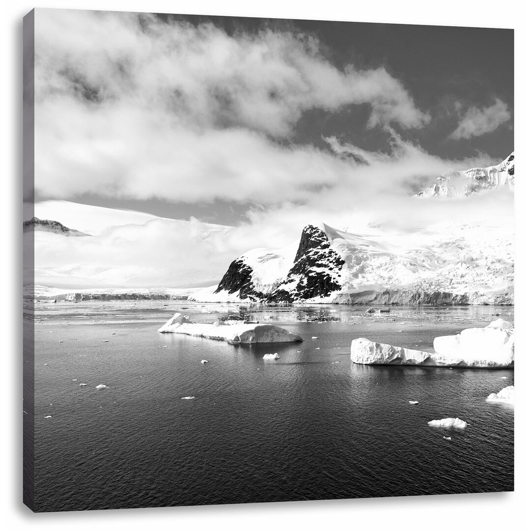 Leinwandbild Schöne Winterlandschaft in der Antarktis