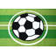 Tapis vert à rayures Brodowsky-783104881