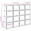 32 Pair Stackable Overdoor Shoe Organiser