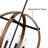 Sparkel 4 - Light Black Sphere Pendant